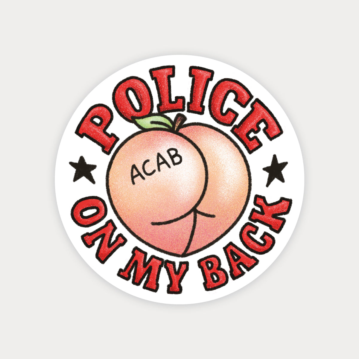 Police on my back